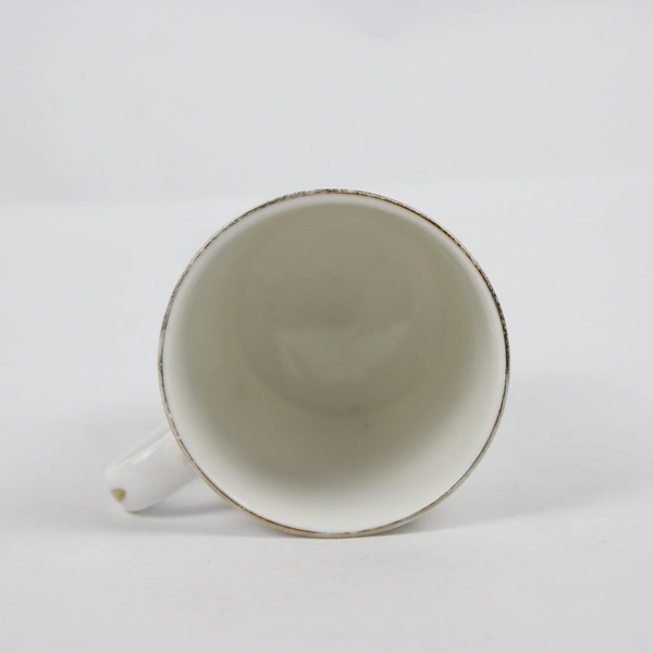 Hammersley & Co Bone China Holly & Toy Pattern Gold Edge Mug 4" Tall