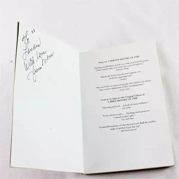 A Briefer History of Time Stephen Hawking Science Classic Paperback 