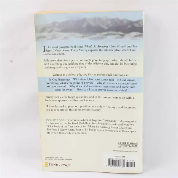 Prayer: Does It Make Any Difference? by Philip Yancey Paperback 