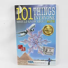 101 Things Everyone Should Know About Math Paperback by Marc Zev 