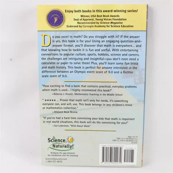 101 Things Everyone Should Know About Math Paperback by Marc Zev 