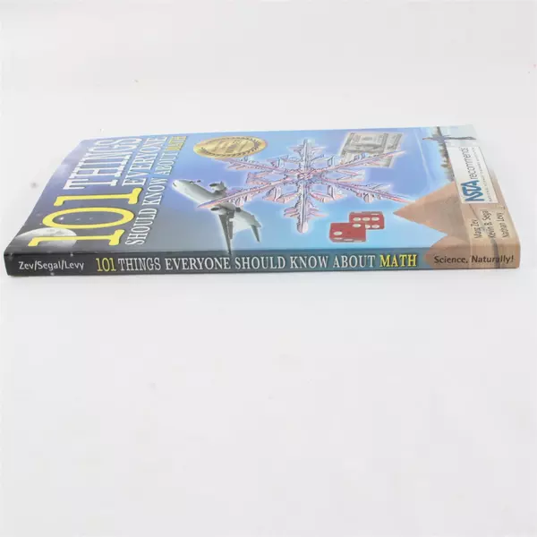 101 Things Everyone Should Know About Math Paperback by Marc Zev 