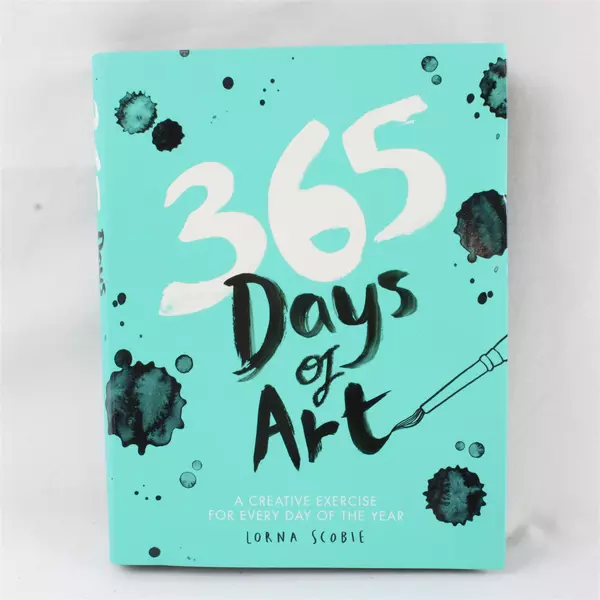 365 Days of Art Creative Exercise Book by Lorna Scobie