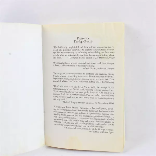 Daring Greatly: How the Courage to Be Vulnerable Transforms by Brene Brown