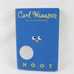 Hoot by Carl Hiaasen Paperback Newbery Honor