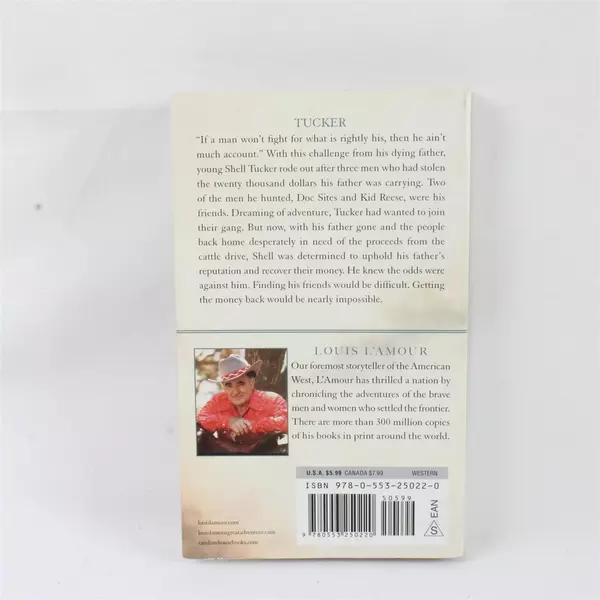 Tucker by Louis L'amour Trade Paperback 2016 Bantam Books