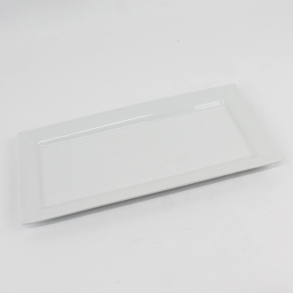 Cordon Bleu BIA White Serving Rectangle Tray 14.25" Dishwasher Safe