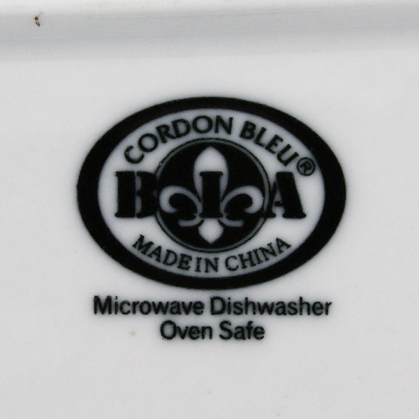 Cordon Bleu BIA White Serving Rectangle Tray 14.25" Dishwasher Safe