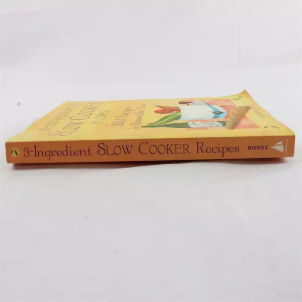 3-Ingredient Slow Cooker Recipes Book 200 Easy Recipes Paperback 