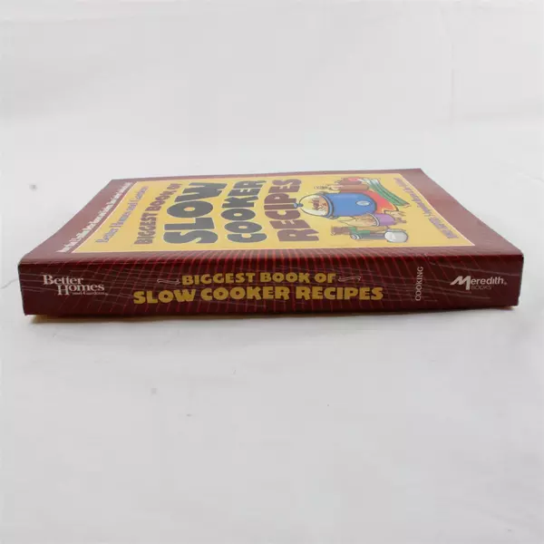 Biggest Book of Slow Cooker Recipes Better Homes & Gardens Paperback Cookbook