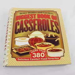 Biggest Book of Casseroles Better Homes & Gardens Plastic Comb Cookbook Good