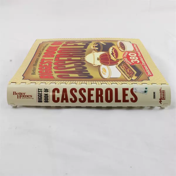 Biggest Book of Casseroles Better Homes & Gardens Plastic Comb Cookbook Good