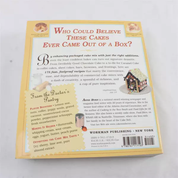 The Cake Mix Doctor Anne Byrn Paperback Cookbook Creative Cake Recipes