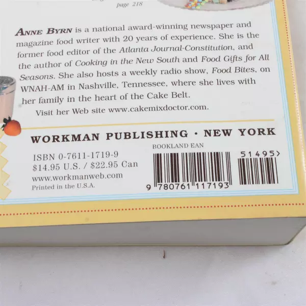The Cake Mix Doctor Anne Byrn Paperback Cookbook Creative Cake Recipes