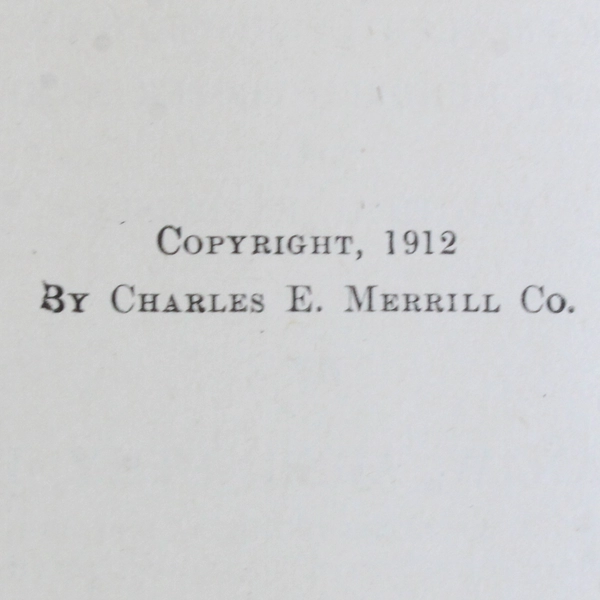 Antique 1912 Book Correct Pronunciation by Julian W Abernethy Hardcover Ex-Lib