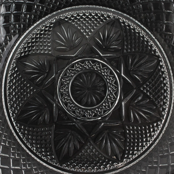 Set of 2 Cristal D'Arques Durand  Antique Luminarc Clear Luncheon Plates 8" 