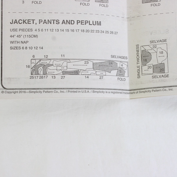 Simplicity Theresa LaQuey 8114 Steam Punk Costumes Womens Size H5 (6,8,10,12,14)