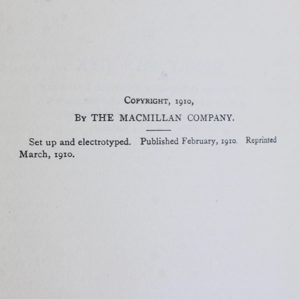 Antique Book The Spirit of America by Henry Van Dyke 1910 Hardcover Ex-Library