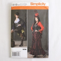 Simplicity Theresa LaQuey 1819 Steam Punk Costumes Women's Sz HH (6, 8, 10, 12)