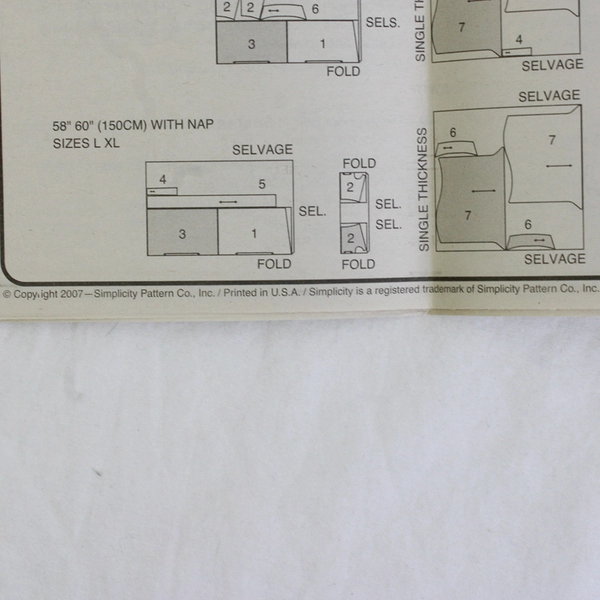 Simplicity Theresa LaQuey 3758 Poet Shirts Costumes Unisex Size A (XS,S,M,L,XL)