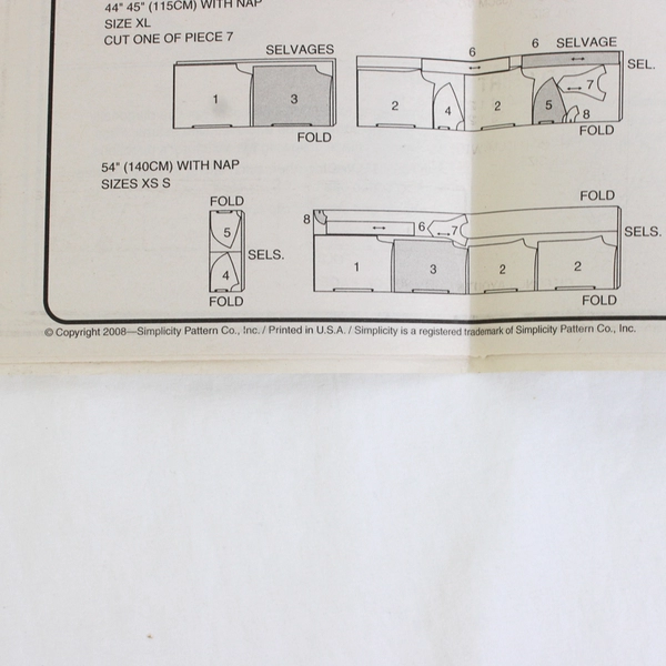 Simplicity Theresa LaQuey 3519 Poet Shirts Costumes Unisex Size A (XS,S,M,L,XL)