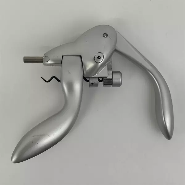 Lever Arm Rabbit Style Wine Bottle Corkscrew Opener Tool Silver