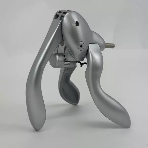 Lever Arm Rabbit Style Wine Bottle Corkscrew Opener Tool Silver