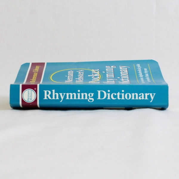Merriam-Webster's Pocket Rhyming Dictionary 2001 PB Pocket Reference Library