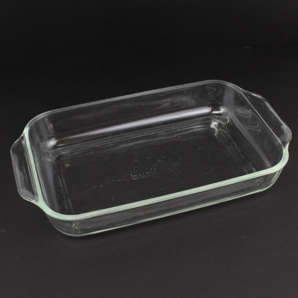 Vintage PYREX 2 Qt Baking Dish 232-R Clear Glass 2 x 7.5 x 15 