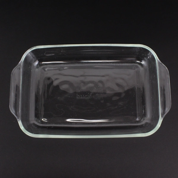 Vintage PYREX 2 Qt Baking Dish 232-R Clear Glass 2 x 7.5 x 15 