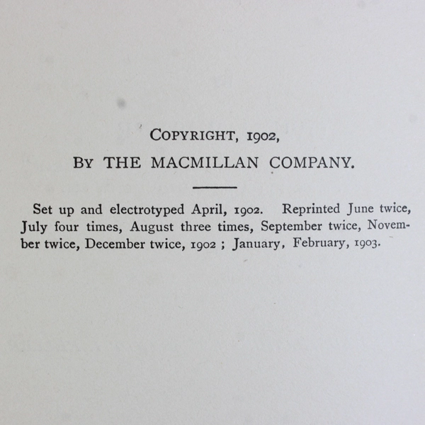 Antique Book The Virginian A Horseman of the Plains By Owen Wister 1903 HC