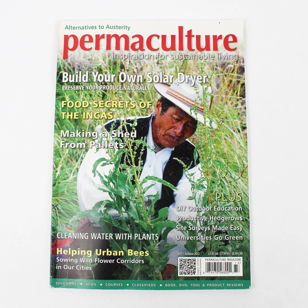 Lot of 3 Permaculture Magazines Sustainable Living Spring Summer Autumn 2012