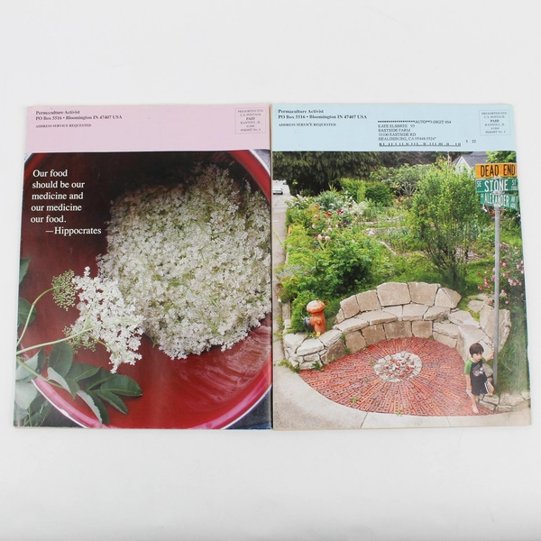 Lot of 2 Permaculture Activist Magazines Autumn 2012 & Winter 2012-13 Good