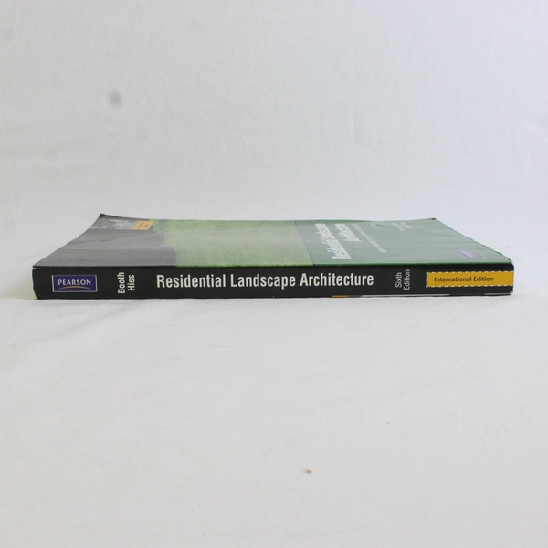 Residential Landscape Architecture Norman K Booth James E Hiss 2012 PB Int Ed