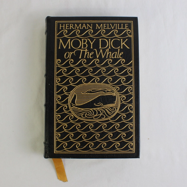 Moby Dick or The Whale by Herman Melville 1977 Leather Bound Collector's Edition