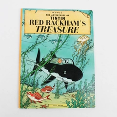 The Adventures of Tintin Red Rackham's Treasure by Herge Graphic Novel 1974 PB