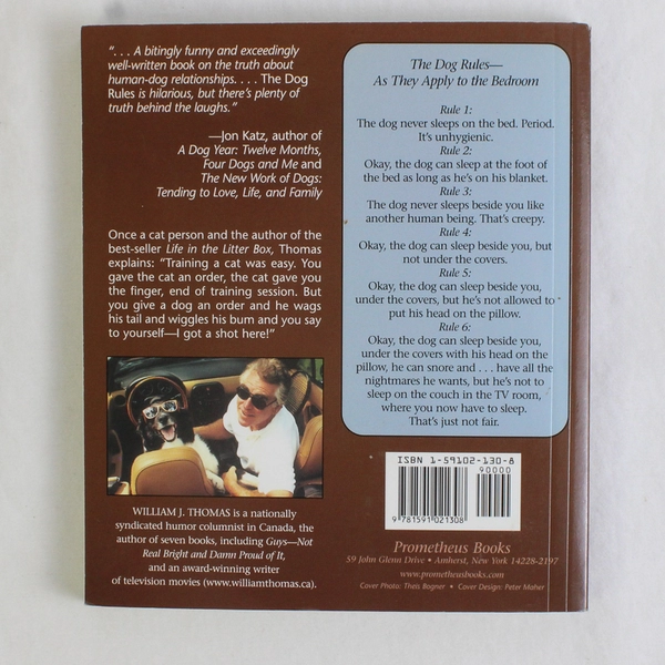 Dog Rules Damn Near Everything! by William J Thomas 2003 Paperback