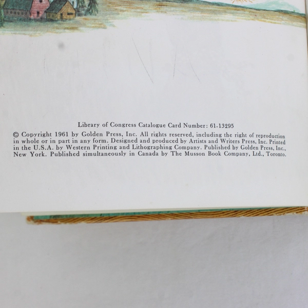 Sylvester The Mouse With the Musical Ear by Adelaide Holl 1961 Golden Reader HC