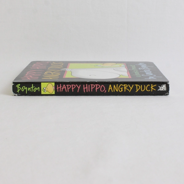 Happy Hippo Angry Duck A Book of Moods by Sandra Boynton Board Book 2011 