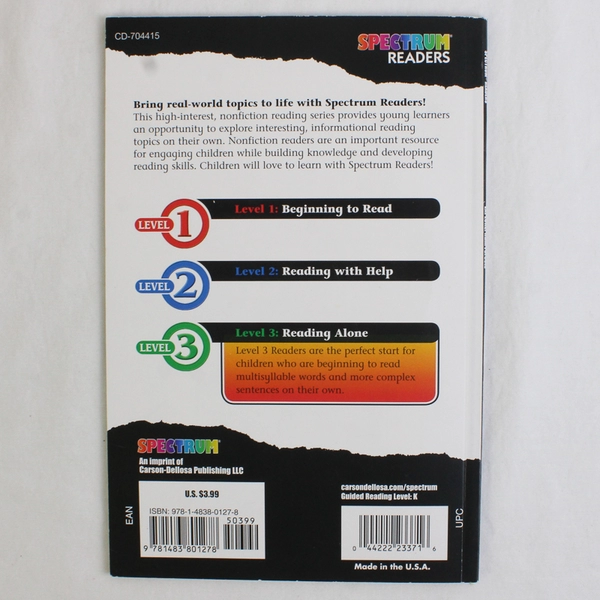 Explore! Rain Forests by Lisa Kurkov 2014 Paperback Spectrum Readers Level 3 