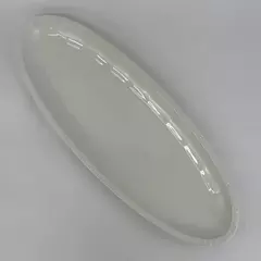 24.5 Inch Large White Oval Platter California USA