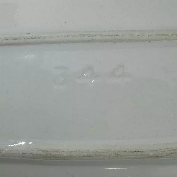 24.5 Inch Large White Oval Platter California USA