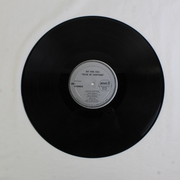Lot of 2 Nat King Cole Vinyl Records The Best Of and You're My Everything