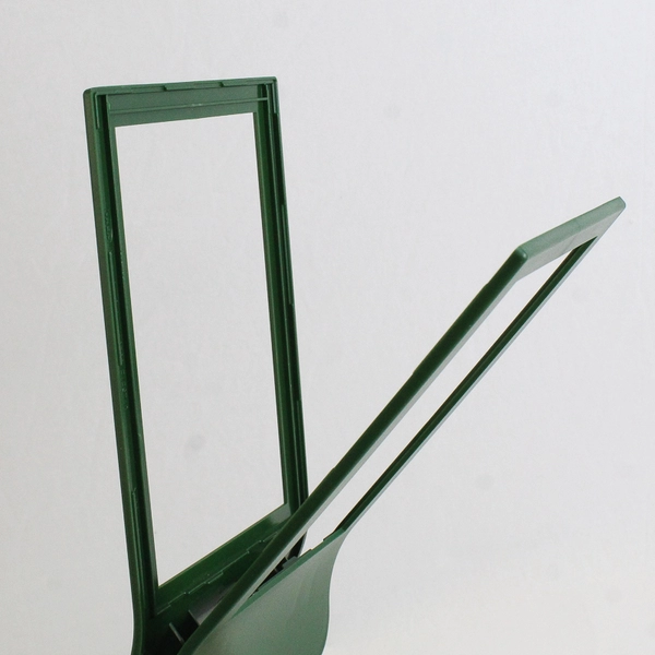 Lot of 2 IKEA FIESTAD Green Double-Sided Plastic Standing Photo Frame 4x6 6x4
