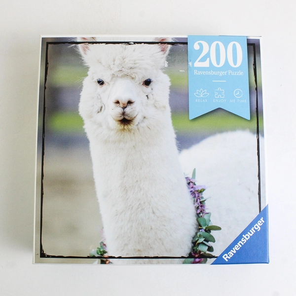 Ravensburger Alpaca 200 Pc. Jigsaw Puzzle, 2021 Complete 