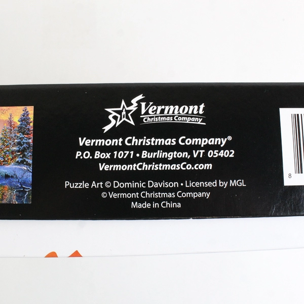 Rockies Christmas 1,000 pc. Jigsaw Puzzle, 26"X19" Rockies Christmas