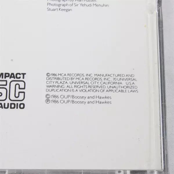 Handel - Music for the Royal Fireworks / Water Music CD - Collectible