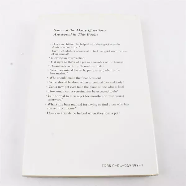 Pet Loss: A Thoughtful Guide for Adults & Children Hardcover 