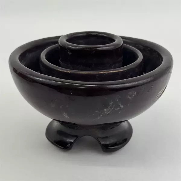 Vintage SBT Brown 7" Ceramic Telephone Insulator