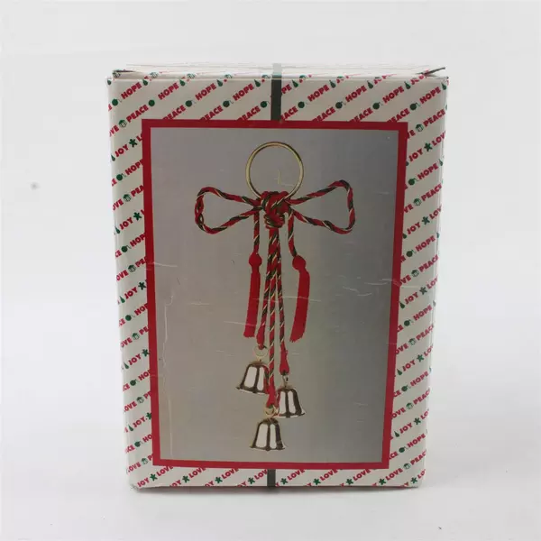 House of Lloyd Christmas Around the World Holiday Bells Door Hanger 1997